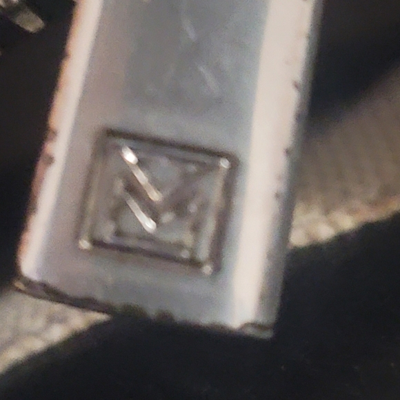 MICHAEL Michael Kors vintage black leather cream stitching tote bag purse handba - Picture 8 of 9